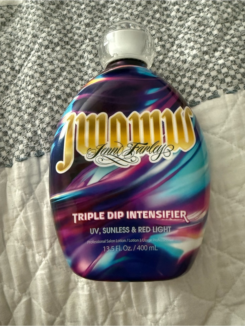 Jenna Farley Triple Dip Intensifier Lotion - Purple & Blue Swirl
